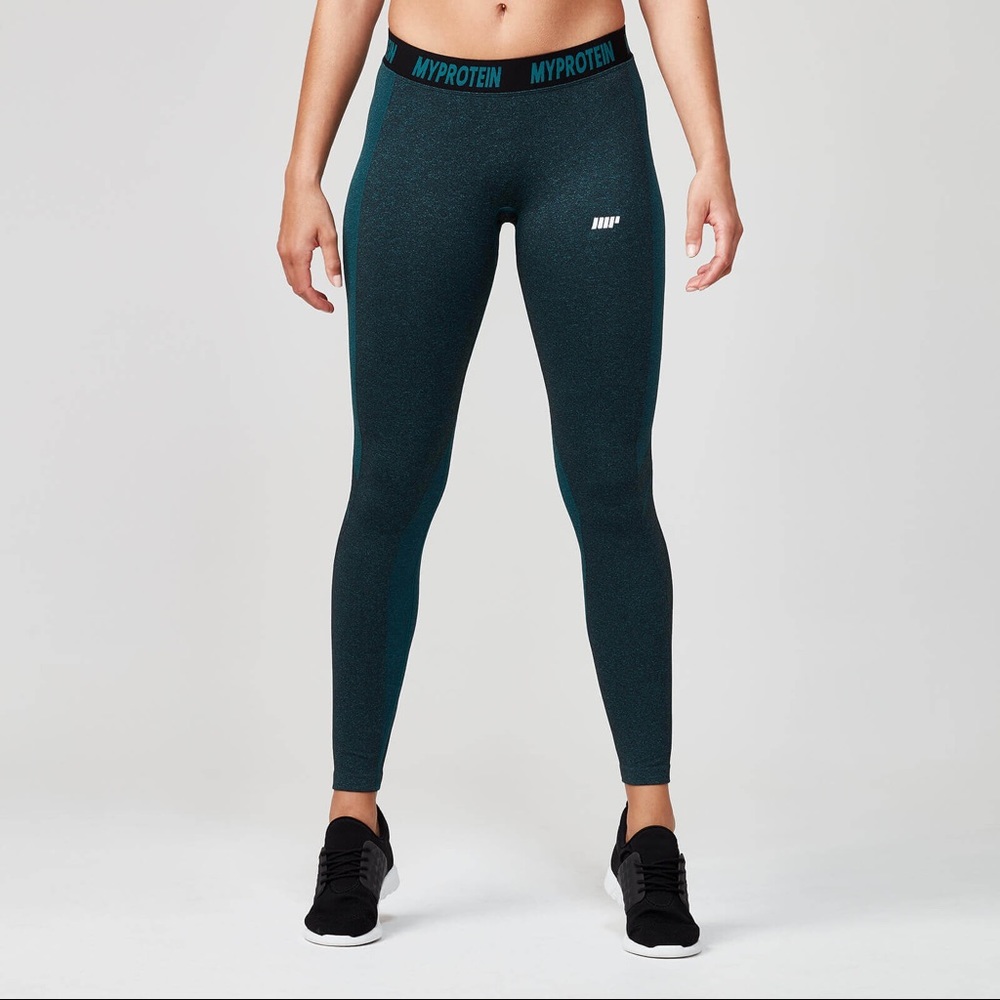 Teal Seamless Leggings
